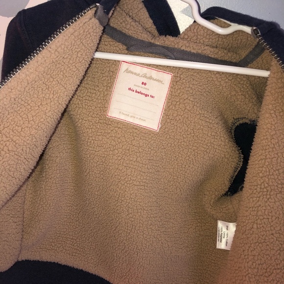 Hanna Andersson Sherpa Lined Hoodie - Picture 3 of 4